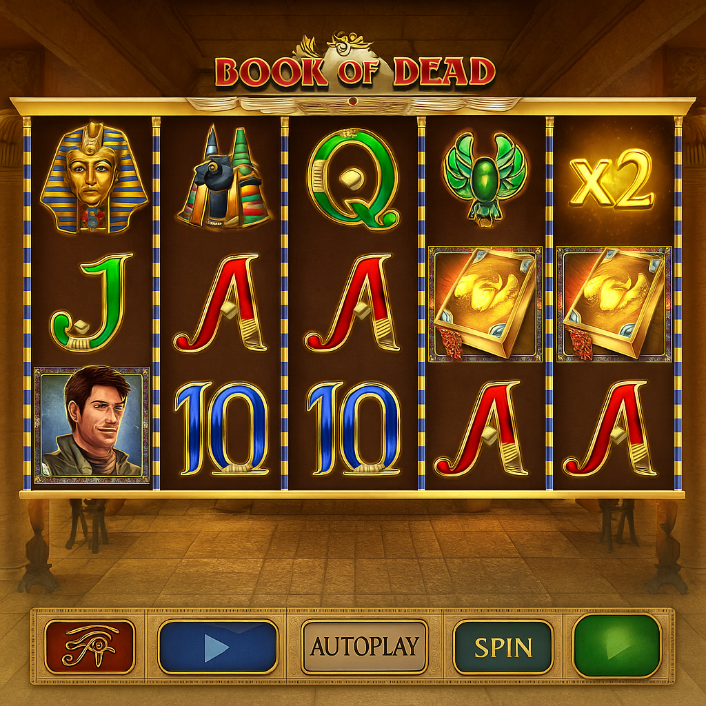 BetOnRed - Book of Dead Slot Game - Play'n GO